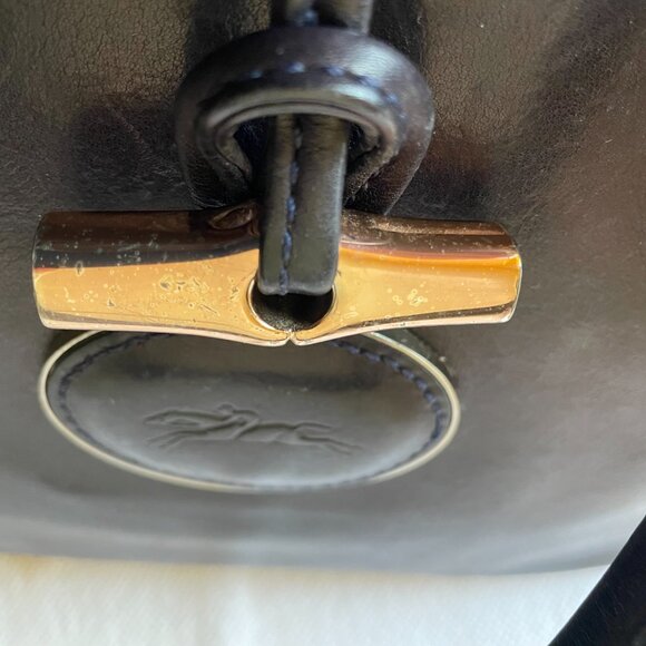 Longchamp Le Roseau Tote Leather Shoulder Bag - Picture 4 of 11